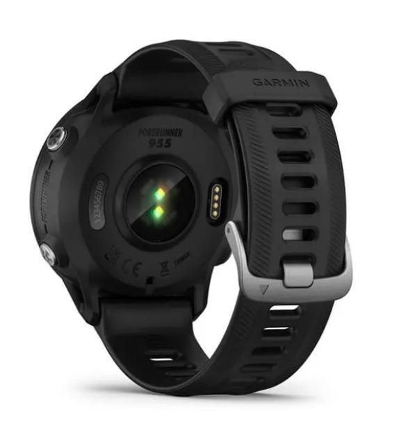 Monitor Cardíaco de Pulso com GPS Garmin Forerunner 955 Solar Preto - 3