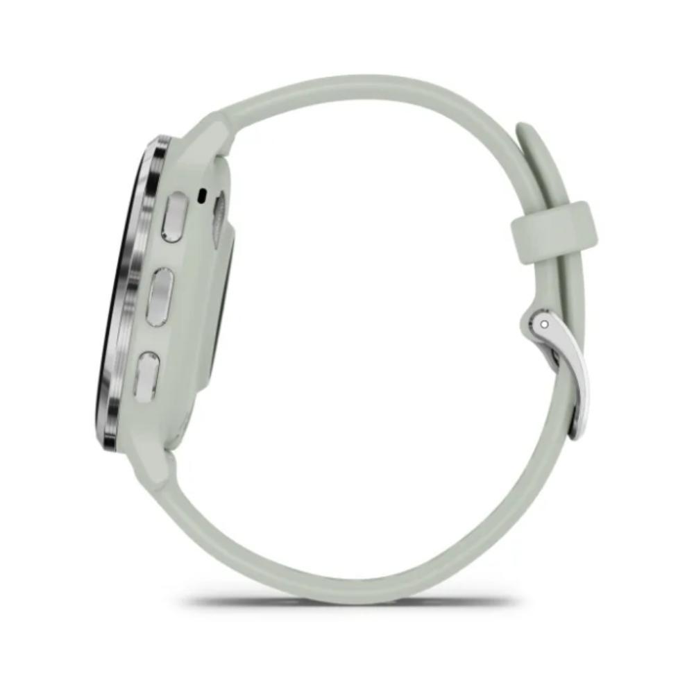 Monitor Cardíaco de Pulso com GPS Garmin Venu 3S Cool Mint WW Cinza 41mm - 5
