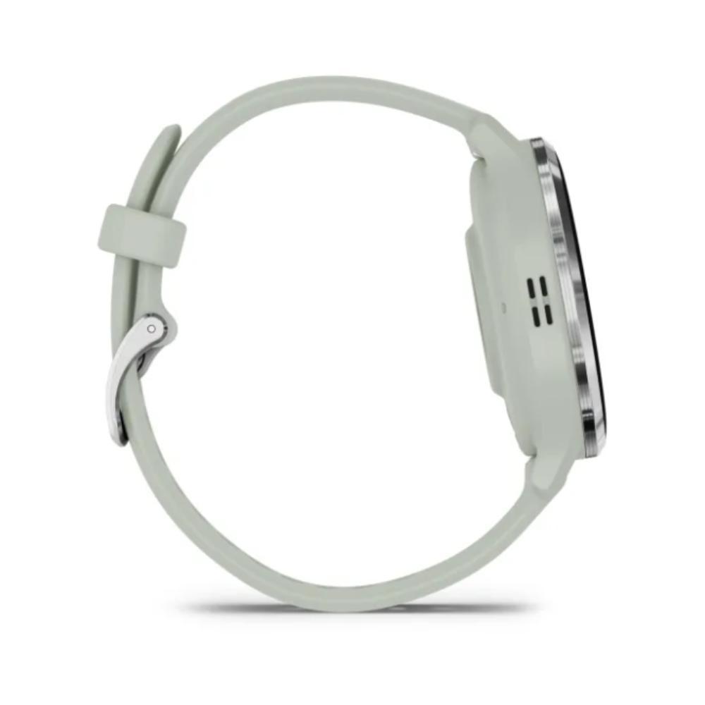 Monitor Cardíaco de Pulso com GPS Garmin Venu 3S Cool Mint WW Cinza 41mm - 8