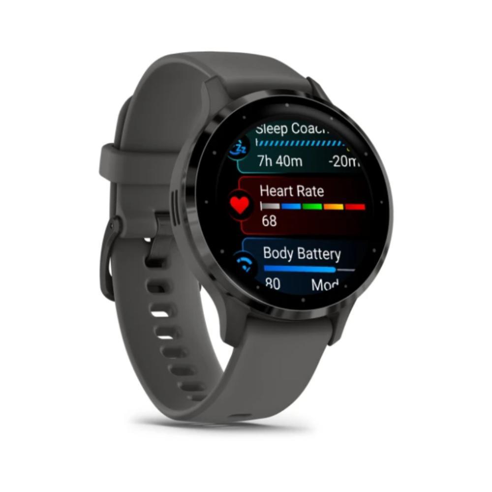 Relógio Monitor Cardíaco de Pulso com GPS Garmin Venu 3S Grafite WW 41mm - 3