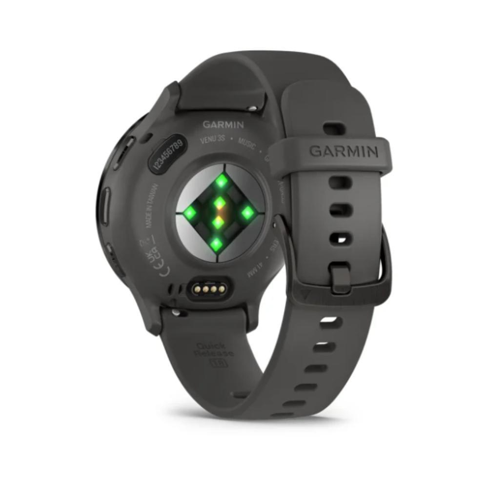 Relógio Monitor Cardíaco de Pulso com GPS Garmin Venu 3S Grafite WW 41mm - 7