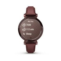 Monitor de Atividades Garmin Lily 2 (2024)  Bronze Pulseira Amora de Couro - 6