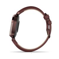 Monitor de Atividades Garmin Lily 2 (2024)  Bronze Pulseira Amora de Couro - 8
