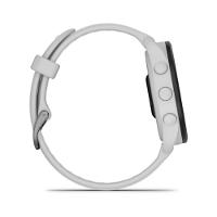 Smartwatch Relógio Garmin Forerunner 165 Music Cinza e Branco WW com Monitor Cardíaco de Pulso e GPS 43mm - 7