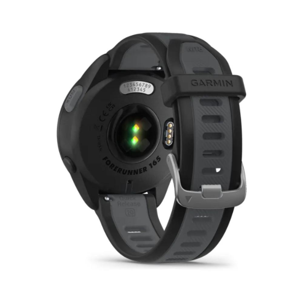 Smartwatch Relógio Garmin Forerunner 165 Preto e Cinza Ardosia WW com Monitor Cardíaco de Pulso e GPS 43mm - 6