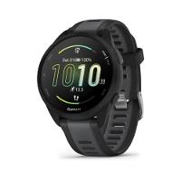 Smartwatch Relógio Garmin Forerunner 165 Preto e Cinza Ardosia WW com Monitor Cardíaco de Pulso e GPS 43mm - 1