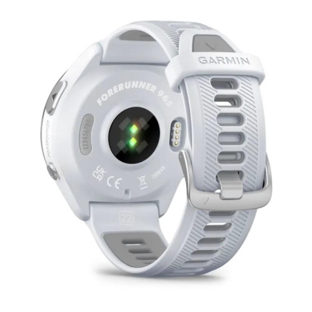 Smartwatch Relógio Garmin Forerunner 965 Branco AS com Monitor Cardíaco de Pulso e GPS 47mm - 6