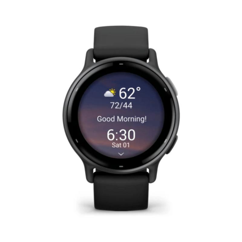Smartwatch Relógio Garmin Vivoactive 5 Preto com Monitor Cardíaco de Pulso com GPS 42mm - 4