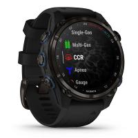 Relógio Garmin Descent Mk3si com Monitor Cardíaco de Pulso e GPS Cinza Carbono DLC Ti Preto EMEA 43mm - 3
