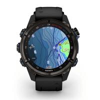 Relógio Garmin Descent Mk3si com Monitor Cardíaco de Pulso e GPS Cinza Carbono DLC Ti Preto EMEA 43mm - 5