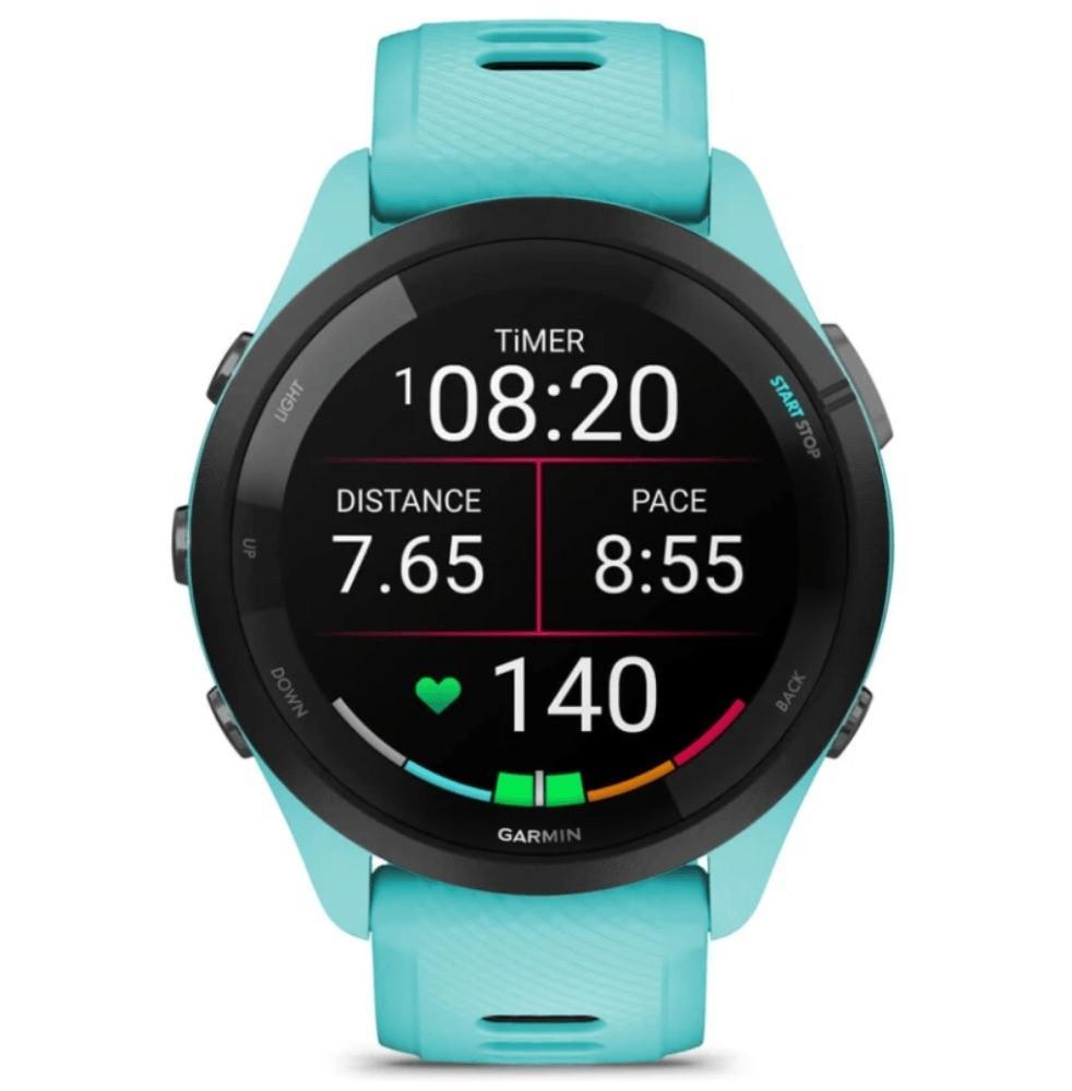 Relógio Garmin Forerunner 265 Music Azul EU/PAC com Monitor Cardíaco de Pulso e GPS 46mm - 2