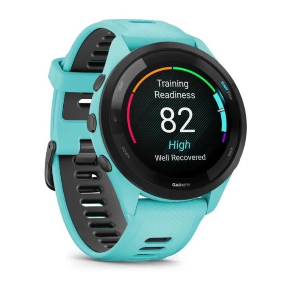 Relógio Garmin Forerunner 265 Music Azul EU/PAC com Monitor Cardíaco de Pulso e GPS 46mm - 3