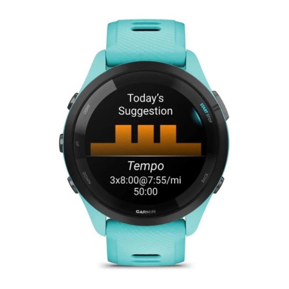 Relógio Garmin Forerunner 265 Music Azul EU/PAC com Monitor Cardíaco de Pulso e GPS 46mm - 4