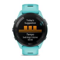 Relógio Garmin Forerunner 265 Music Azul EU/PAC com Monitor Cardíaco de Pulso e GPS 46mm