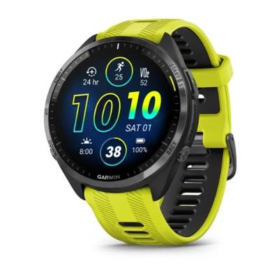 Smartwatch Relógio Garmin Garmin Forerunner 965 Amarelo 47mm