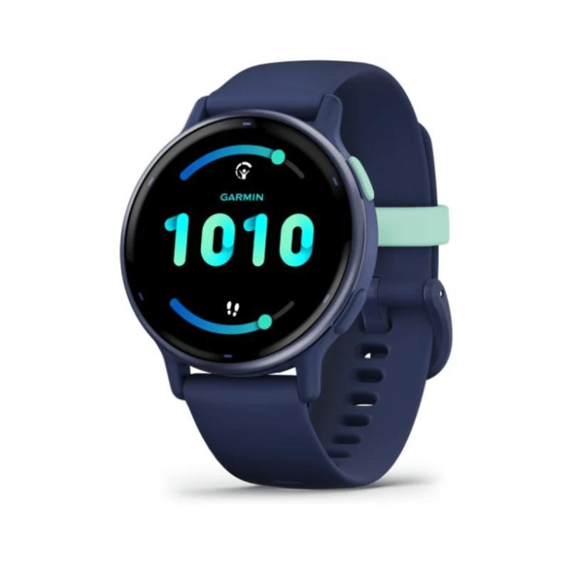 Smartwatch Relógio Garmin Vivoactive 5 Azul Marinho com Monitor Cardíaco de Pulso com GPS 42mm - 1