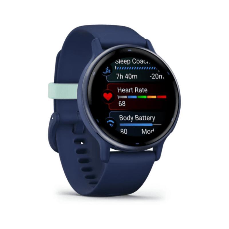 Smartwatch Relógio Garmin Vivoactive 5 Azul Marinho com Monitor Cardíaco de Pulso com GPS 42mm - 3