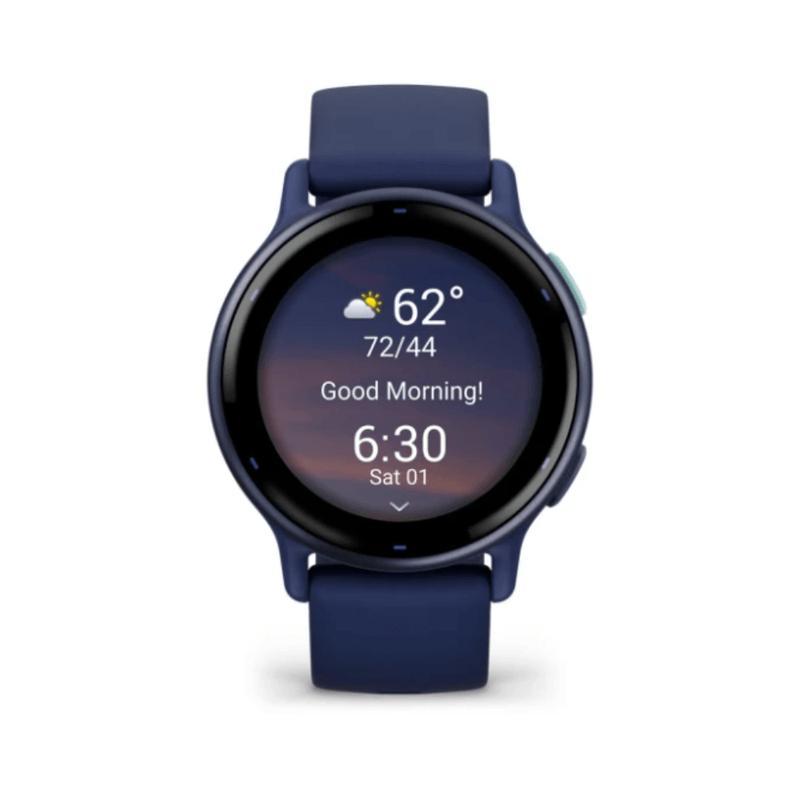 Smartwatch Relógio Garmin Vivoactive 5 Azul Marinho com Monitor Cardíaco de Pulso com GPS 42mm - 4