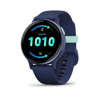 Smartwatch Relógio Garmin Vivoactive 5 Azul Marinho com Monitor Cardíaco de Pulso com GPS 42mm - 1