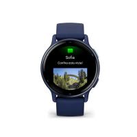 Smartwatch Relógio Garmin Vivoactive 5 Azul Marinho com Monitor Cardíaco de Pulso com GPS 42mm - 2
