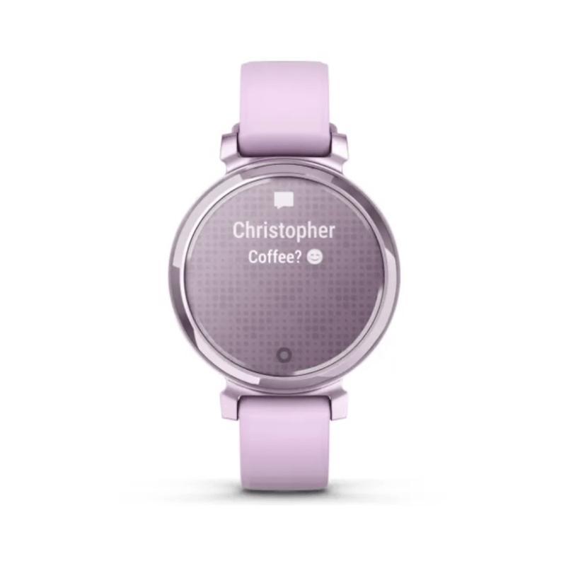Smartwatch Relógio Garmin Lily 2 Lilás Pulseira Lilás de Silicone com Monitor de Atividades - 4