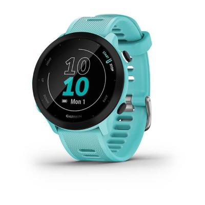 Relógio Garmin Forerunner 55 c Monitor Cardíaco de Pulso/GPS 42mm