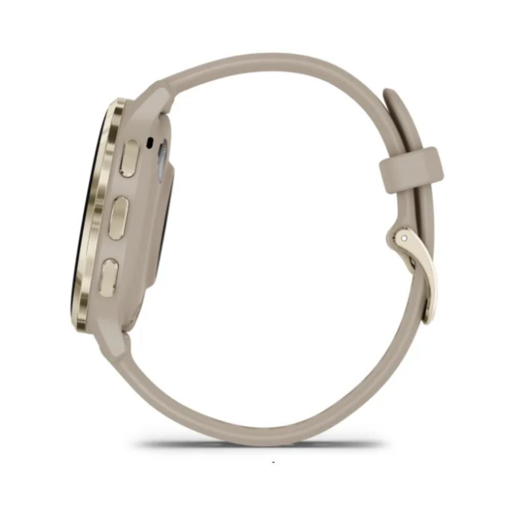 Smartwatch Relógio Garmin Venu 3S Cinza com dourado 41mm - 5