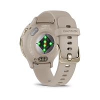 Smartwatch Relógio Garmin Venu 3S Cinza com dourado 41mm - 7