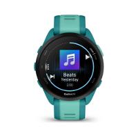 Smartwatch Relógio Garmin Forerunner 165 Music Turquesa/Azul WW com Monitor Cardíaco de Pulso e GPS 43mm