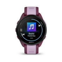 Relógio Garmin Forerunner 165 Music Cereja/ Lilás WW com Monitor Cardíaco de Pulso e GPS 43mm