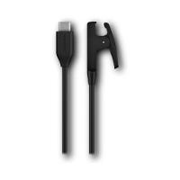 Cabo p/ Carregamento Garmin USB-C Clipe FR 30/35/230/235/630/645/735 XT/vivomove HR/Lily Preto - 1