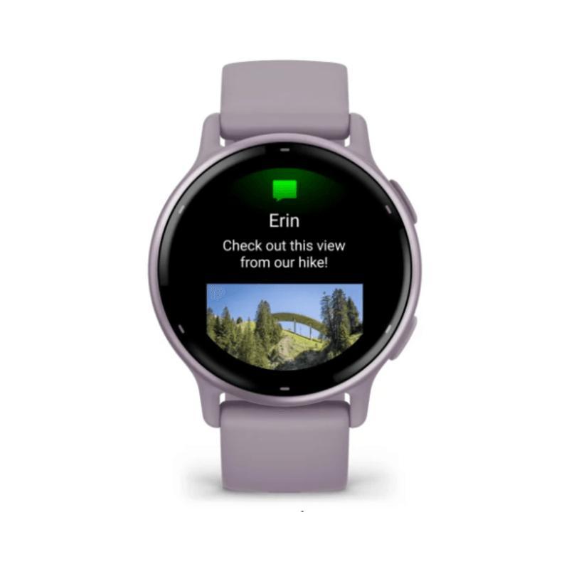 Relógio Garmin Vivoactive 5 Orquídea com Monitor Cardíaco de Pulso com GPS 42mm - 2