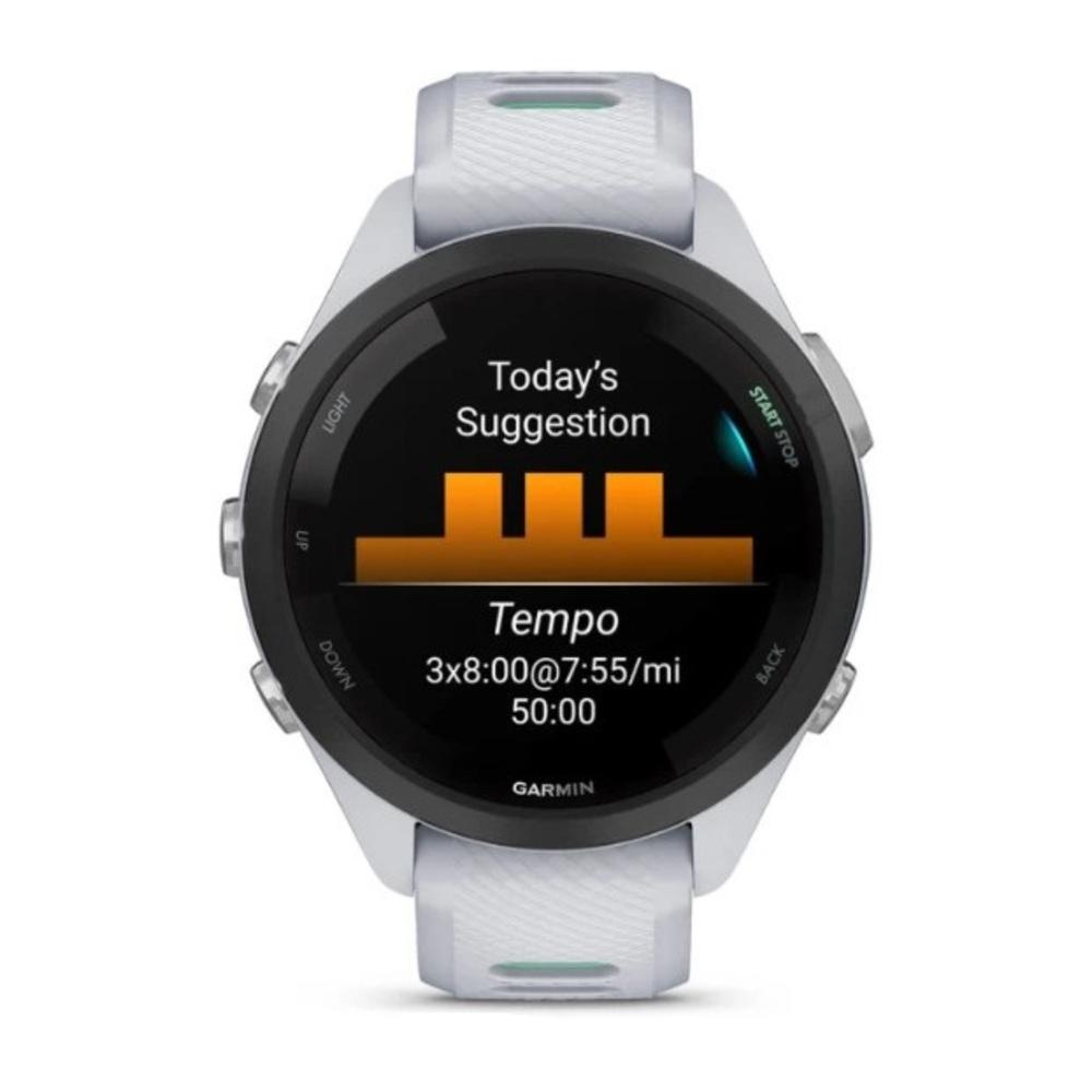 Smartwatch Relógio Garmin Forerunner 265S Music Branco EU/PAC com Monitor Cardíaco de Pulso e GPS 42mm - 2