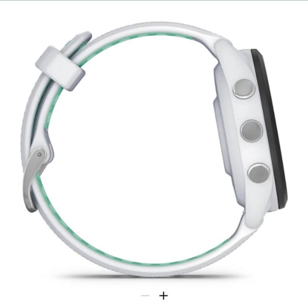 Smartwatch Relógio Garmin Forerunner 265S Music Branco EU/PAC com Monitor Cardíaco de Pulso e GPS 42mm - 3