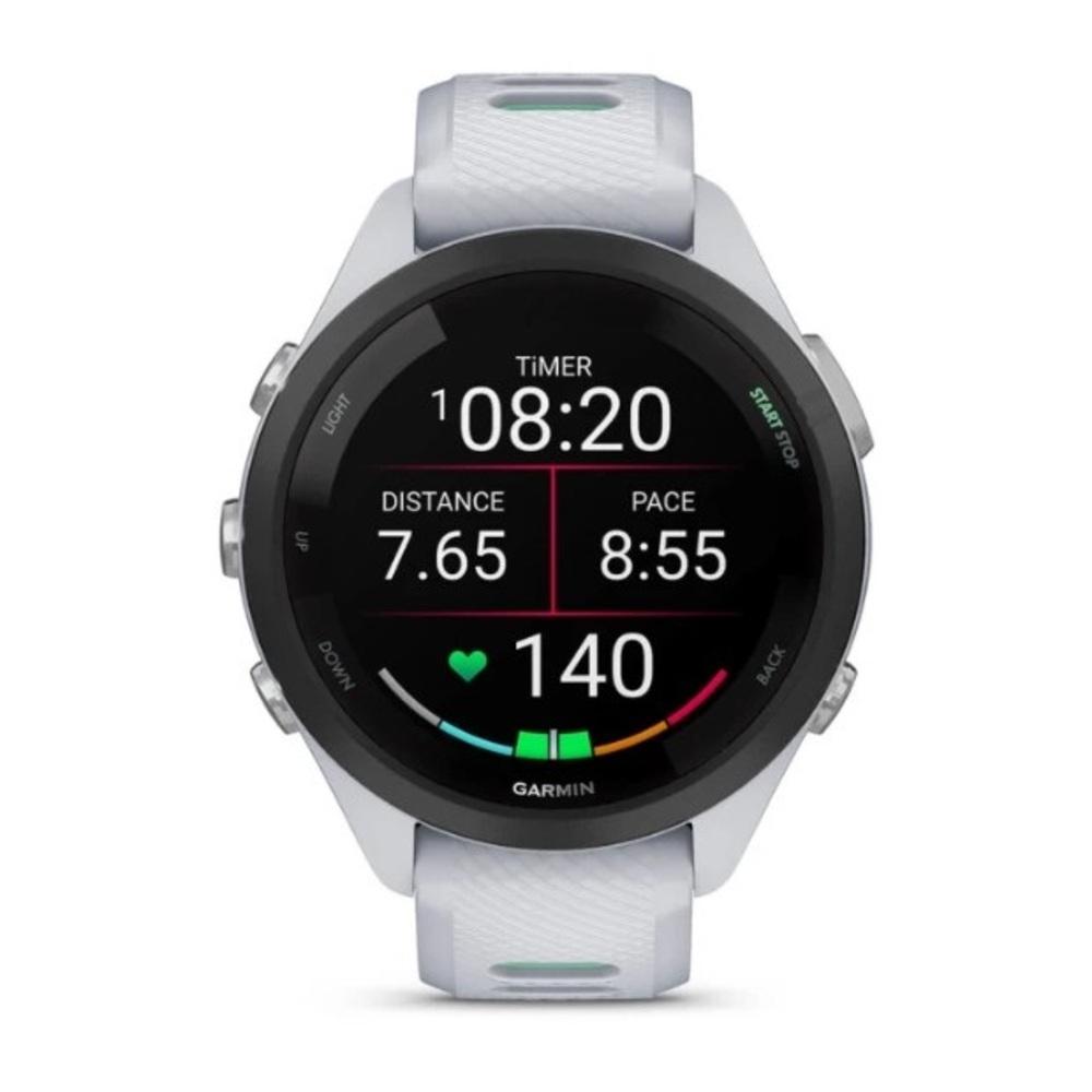 Smartwatch Relógio Garmin Forerunner 265S Music Branco EU/PAC com Monitor Cardíaco de Pulso e GPS 42mm - 7