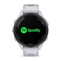 Smartwatch Relógio Garmin Forerunner 265S Music Branco EU/PAC com Monitor Cardíaco de Pulso e GPS 42mm