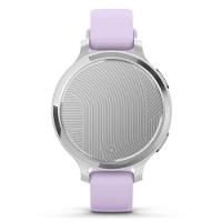 Smartwatch Monitor Cardíaco de Pulso com GPS Garmin Lily 2 Active 38mm (2024)  Prata Pulseira Roxo Jasmim de Silicone - 6