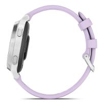 Smartwatch Monitor Cardíaco de Pulso com GPS Garmin Lily 2 Active 38mm (2024)  Prata Pulseira Roxo Jasmim de Silicone - 7