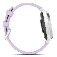 Smartwatch Monitor Cardíaco de Pulso com GPS Garmin Lily 2 Active 38mm (2024)  Prata Pulseira Roxo Jasmim de Silicone - 9