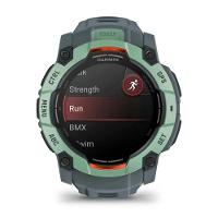 Smartwatch Relógio Garmin Instinct 3 com Monitor Cardíaco de Pulso e GPS 50 mm Amoled, Neo Tropical com pulseira de silicone Cinza Crepúsculo - 2