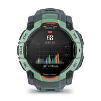 Smartwatch Relógio Garmin Instinct 3 com Monitor Cardíaco de Pulso e GPS 50 mm Amoled, Neo Tropical com pulseira de silicone Cinza Crepúsculo - 6