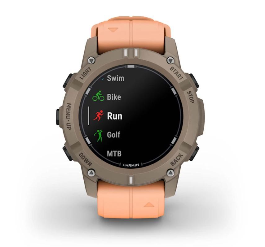 Relógio Monitor Cardíaco de Pulso com GPS Garmin Descent G2 Rosa 45mm - 2