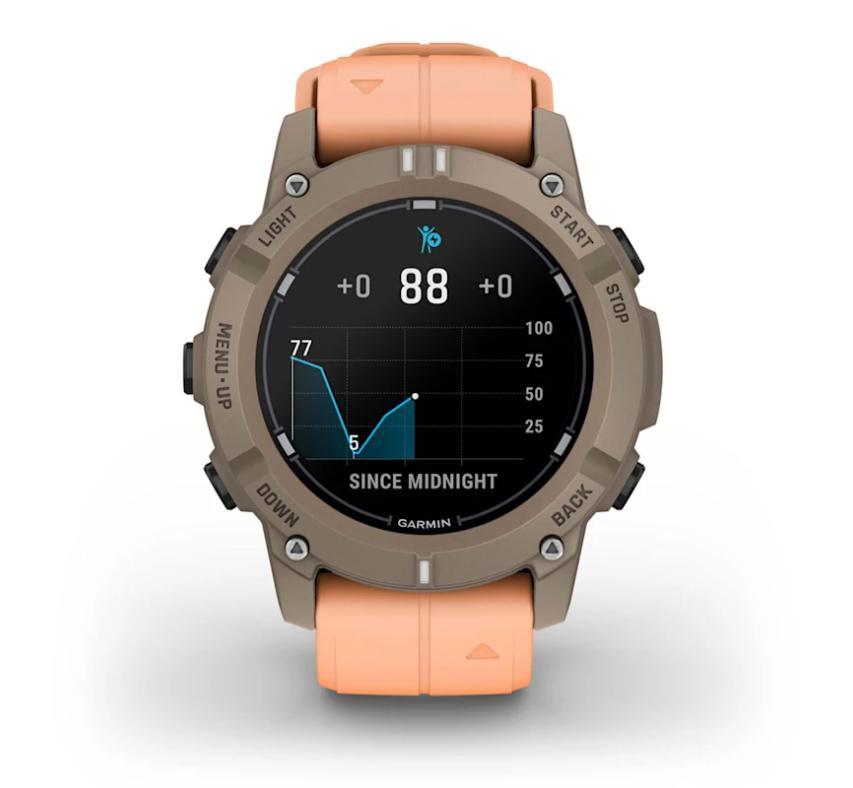 Relógio Monitor Cardíaco de Pulso com GPS Garmin Descent G2 Rosa 45mm - 4
