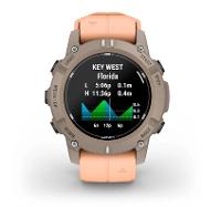 Relógio Monitor Cardíaco de Pulso com GPS Garmin Descent G2 Rosa 45mm - 8