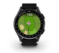 Relógio Garmin Monitor Cardíaco de Pulso com GPS Approach® S50 (2025) Ardósia com pulseira de ComfortFit Nylon preta  43mm - 6