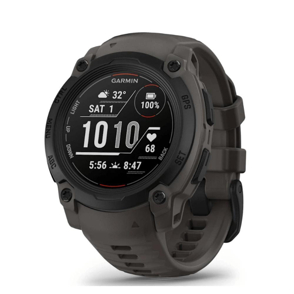 Smartwatch Relógio Garmin Instinct E com Monitor Cardíaco de Pulso e GPS 40 mm Preto com pulseira de silicone Grafite - 1