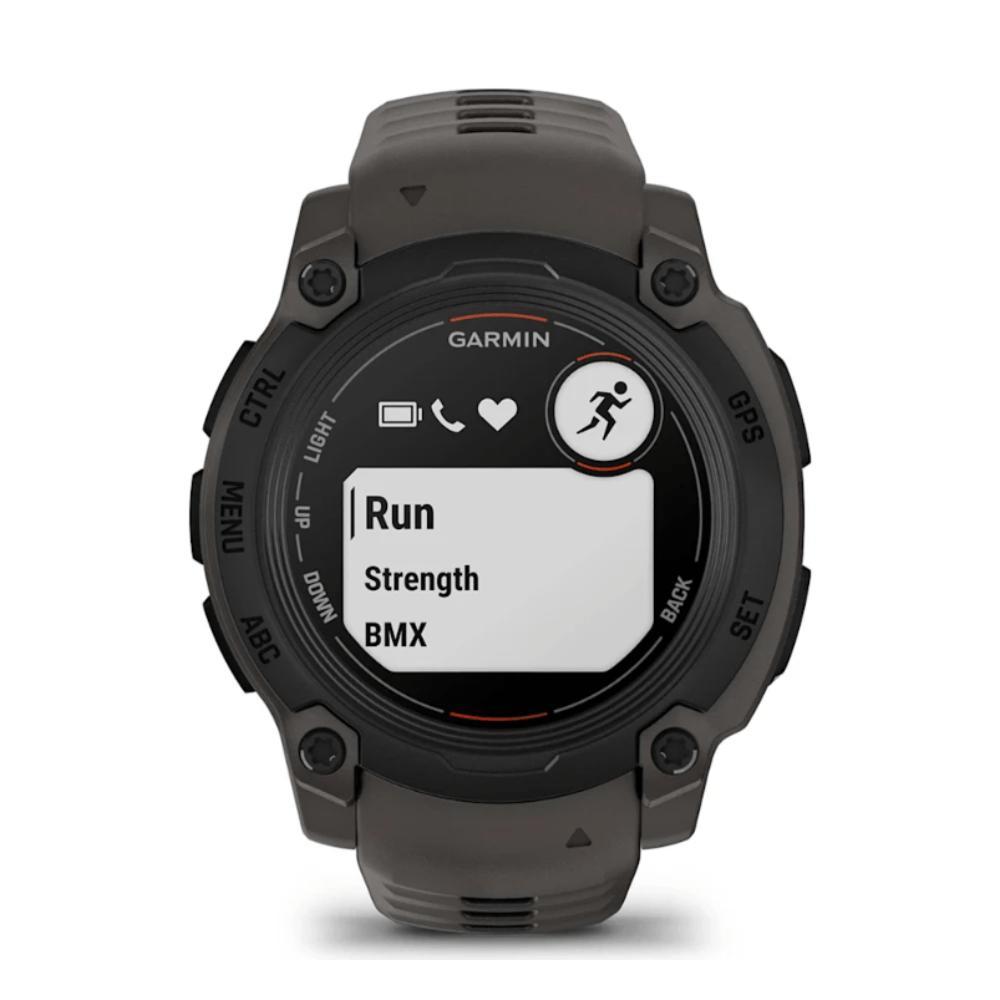 Smartwatch Relógio Garmin Instinct E com Monitor Cardíaco de Pulso e GPS 40 mm Preto com pulseira de silicone Grafite - 2