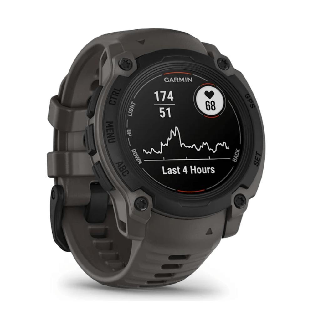 Smartwatch Relógio Garmin Instinct E com Monitor Cardíaco de Pulso e GPS 40 mm Preto com pulseira de silicone Grafite - 3