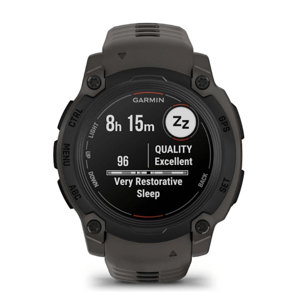 Smartwatch Relógio Garmin Instinct E com Monitor Cardíaco de Pulso e GPS 40 mm Preto com pulseira de silicone Grafite - 5
