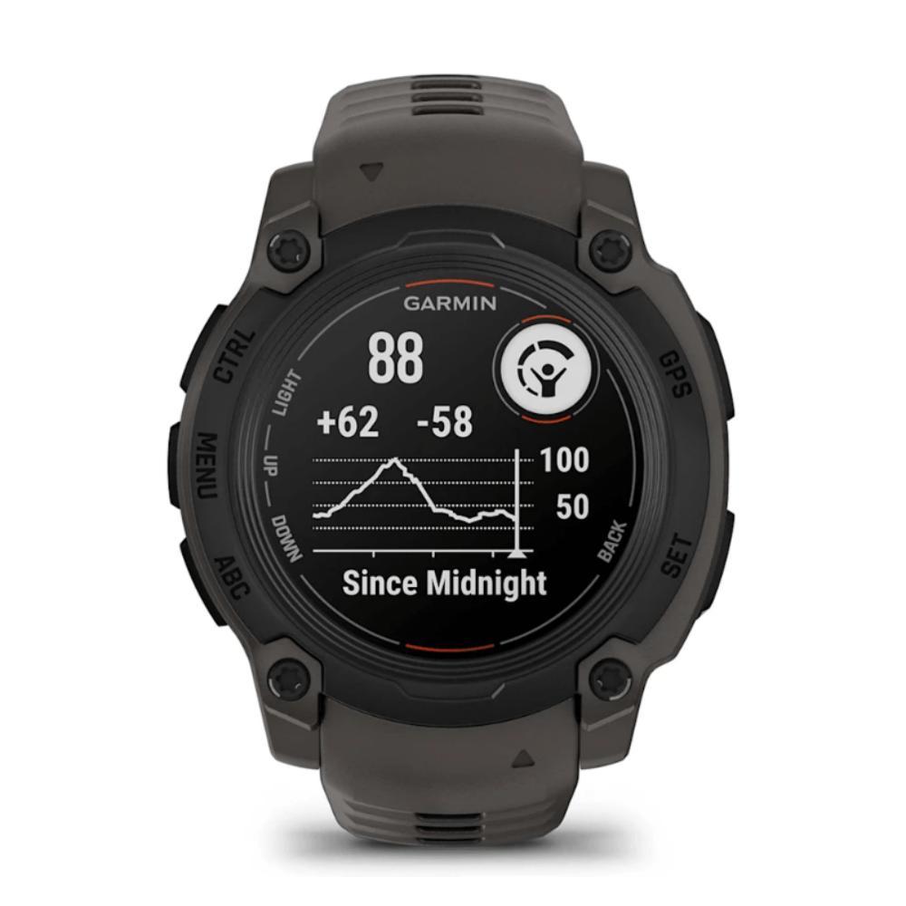 Smartwatch Relógio Garmin Instinct E com Monitor Cardíaco de Pulso e GPS 40 mm Preto com pulseira de silicone Grafite - 6